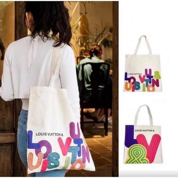 Louis Vuitton Handbags - (3) LOUIS VUITTON NEW Canvas Totes Limited Edition 2022 Exhibition Japan